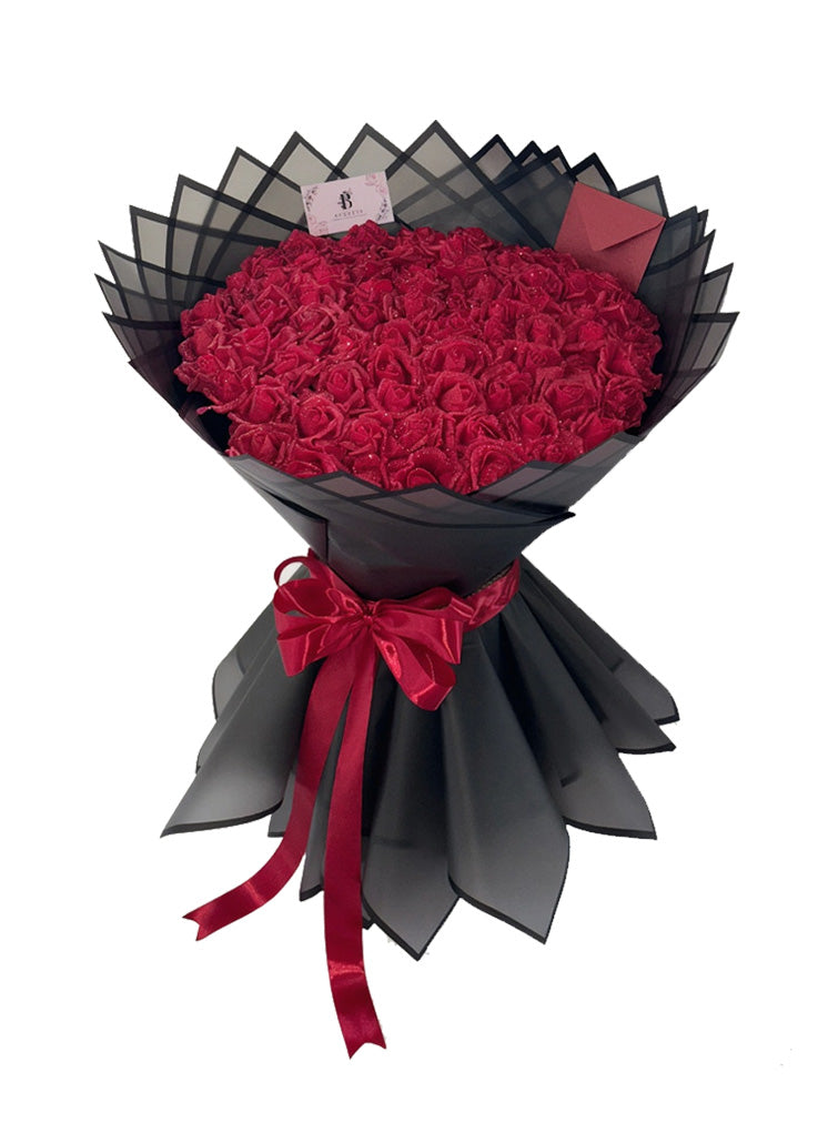 Създай Букет - фоам - 71 рози